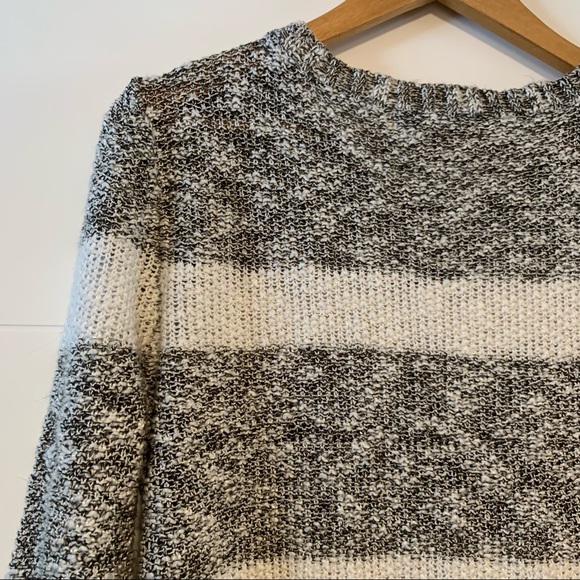 Pink Rose | Knit Striped Sweater - Picture 9 of 16